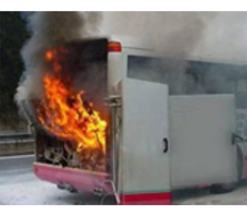 Otobüs ve Motorlu Araç Yangınları